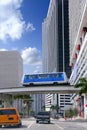 Downtown Miami urban city skyscrapers buildings