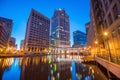 Downtown Milwaukee skyline in USA Royalty Free Stock Photo