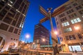 Downtown Milwaukee skyline in USA Royalty Free Stock Photo