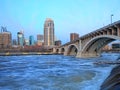 Downtown Minneapolis Royalty Free Stock Photo