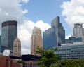 Downtown Minneapolis Buildings Royalty Free Stock Photo
