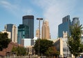 Downtown City of Minneapolis, Minnesota Royalty Free Stock Photo