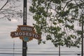 Downtown Modesto Sign and Branches