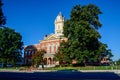 Downtown Monroe North Carolina Old Court house side profile