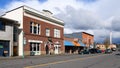 Downtown Monroe Washington along East Main Street