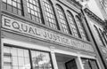 Downtown Montgomery, Alabama, Equal Justice Initiative Building Royalty Free Stock Photo