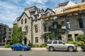 Downtown Montreal street view Royalty Free Stock Photo