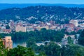 Downtown Morgantown and West Virginia University