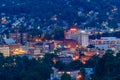 Downtown Morgantown and West Virginia University