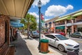 Downtown Mount Dora in Florida, USA Royalty Free Stock Photo