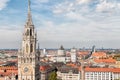 Downtown Munich Cityscape - Bavaria, Germany