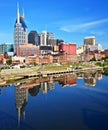 Downtown Nashville Royalty Free Stock Photo