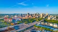 Downtown Nashville, Tennessee, USA Skyline Aerial Royalty Free Stock Photo