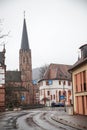 Downtown Neustadt an der Weinstrasse Royalty Free Stock Photo