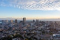 Downtown New Orleans, Louisiana at sunset Royalty Free Stock Photo