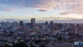 Downtown New Orleans, Louisiana at sunset Royalty Free Stock Photo