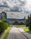 Downtown of New Westminster City Royalty Free Stock Photo