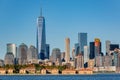 Downtown New York skyline Royalty Free Stock Photo