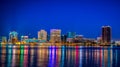 Downtown Norfolk Va. Skyline Royalty Free Stock Photo