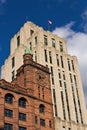 Downtown office buildings in Montreal, Canada Royalty Free Stock Photo