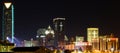 Downtown Oklahoma City at night