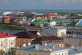 Downtown and Old-Tatar settlement. Kazan, Russia