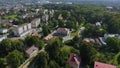 Downtown Park Konskie Park Centrum Aerial View Poland