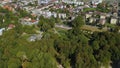 Downtown Park Konskie Park Centrum Aerial View Poland