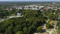 Downtown Park Konskie Park Centrum Aerial View Poland