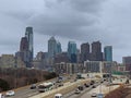 Downtown Philadelphia Skyline Royalty Free Stock Photo