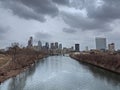 Downtown Philadelphia Skyline Royalty Free Stock Photo