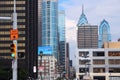 Downtown Philadelphia skyline Royalty Free Stock Photo