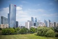 Downtown Philadelphia skyline Royalty Free Stock Photo