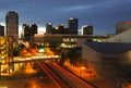 Downtown Phoenix, AZ at dusk