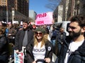 Downtown Protesters Against Gun Violence