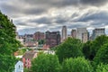 Downtown Providence, Rhode Island Royalty Free Stock Photo