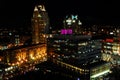 Downtown Providence, Rhode Island at Night