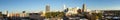 Downtown Raleigh panorama Royalty Free Stock Photo