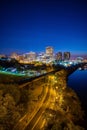 Downtown Richmond, Virginia skyline Royalty Free Stock Photo