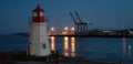 Maritime activity in Saint John port