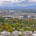 Downtown Salt Lake City Utah landscape and skyline Royalty Free Stock Photo