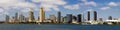 Downtown San Diego Seaside Cityscape Panorama