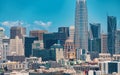 Downtown San Francisco skyline buildings