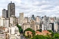 Downtown San Paolo skyline in Brazil