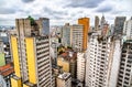 Downtown San Paolo skyline in Brazil