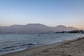 Downtown Sao Sebastiao Beach with Ilhabela on background - Sao Sebastiao, Sao Paulo, Brazil