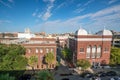 Downtown Savannah Georgia USA Royalty Free Stock Photo