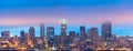 Downtown Seattle at dawn Royalty Free Stock Photo