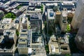 Downtown Seattle skyline, WA, USA. Aerial view Royalty Free Stock Photo