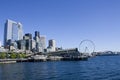 Downtown Seattle Waterfront Royalty Free Stock Photo